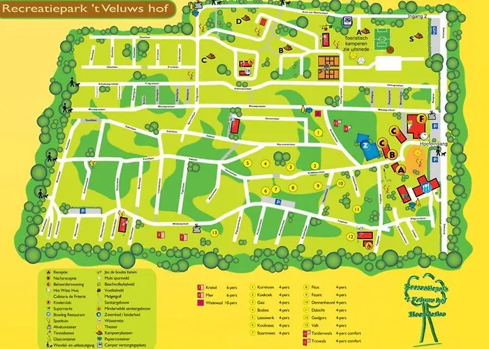 Op Familiepark Veluws Hof Op De Veluwe * Hoenderloo